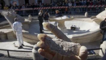 Daños irreparables en La Barcaza de Bernini tras los disturbios