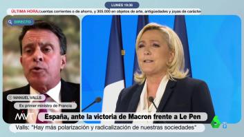 Manuel Valls no puede ser más claro al definir lo que supondría un pacto de gobierno con Vox