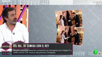 Juan del Val cuenta lo que ocurre en una comida oficial con Felipe VI y Letizia en el Palacio