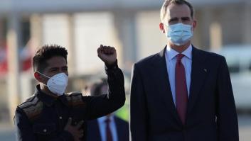 Revuelo generalizado por lo que se ve en esta foto de Felipe VI: y todo por lo que ocurre a los lados