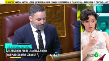 Elizabeth Duval se muestra tajante ante la estrategia de la izquierda frente al ascenso de Vox