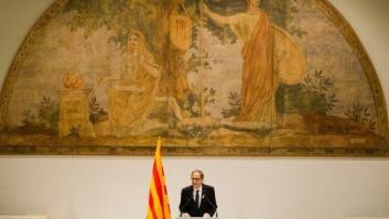 Torra abandona un acto en Washington molesto por el discurso de Morenés