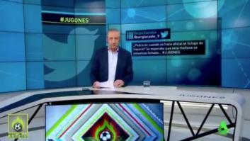 El órdago de Pedrerol en pleno directo de 'Jugones' (laSexta) tras el mensaje de un espectador: "Mañana no presento"