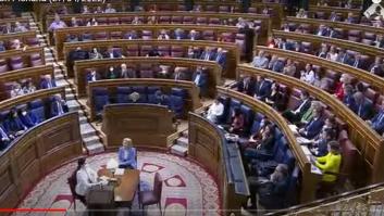 Un diputado del PSC ve desde su escaño lo que hace Abascal en el Congreso y lo cuenta en Twitter