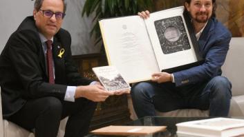 Iglesias visita en la cárcel a los 'Jordis'