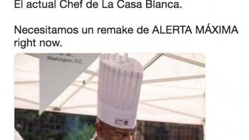 El aspecto físico del chef de la Casa Blanca que deja alucinado hasta a Chicote