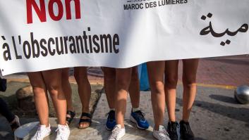 Las marroquíes se manifiestan en pantalón corto contra el discurso extremista
