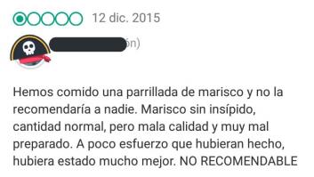 Un restaurante de Galicia desenmascara a este usuario de TripAdvisor al contar lo que pasó justo después