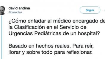 Un pediatra cuenta las situaciones más surrealistas que ha vivido en Urgencias