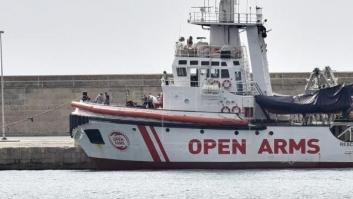 Un tribunal permite al ‘Open Arms’ atracar en aguas italianas