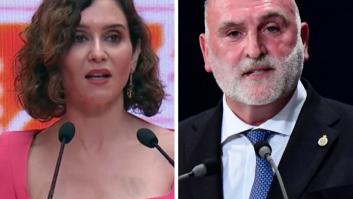 Ayuso sorprende y le pone este apodo al cocinero José Andrés