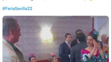 La comentadísima escena entre Inés Arrimadas y Carlos Herrera en la Feria de Sevilla