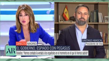 Ana Terradillos tiene que matizar a Abascal tras esta afirmación: "¡Hombre...!"