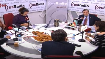 Losantos le dice a Ayuso que "ni en Podemos" han hecho lo que el PP con ella y así reacciona