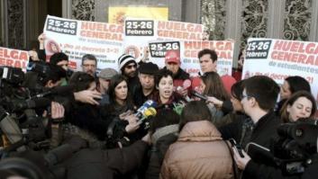 Los estudiantes salen a la calle para decir 'No al 3+2' de Wert