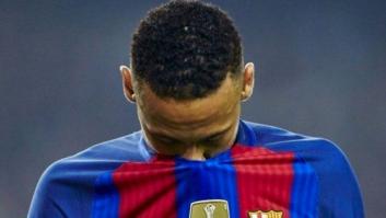 Neymar sale ileso de un accidente con su Ferrari