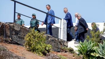 Sánchez se compromete a aportar "recursos y material" para recuperar lo perdido en Gran Canaria