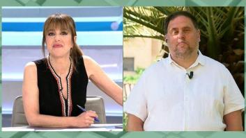 Oriol Junqueras hace este comentario en directo y Ana Terradillos le lanza dos mensajes muy claros