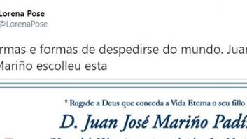La esquela de 'La Voz de Galicia' que llega a Twitter: "Hay formas y formas de despedirse del mundo"