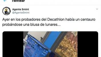 El vídeo sexual en un probador de Decathlon que ya es un fenómeno en Twitter