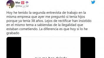 Causa indignación tras publicar el audio con lo que le pasó durante una entrevista de trabajo