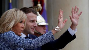 La primera dama francesa agradece en portugués el apoyo frente a Bolsonaro