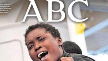 Críticas a 'ABC' por la portada sobre el desembarco del Aquarius en Valencia