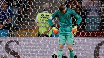 De Gea comete un error de bulto en el Portugal-España y el chiste más repetido se acuerda de su novia Edurne