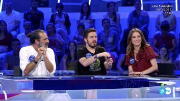 El llamativo detalle en esta imagen de Andrea Levy en 'Pasapalabra': fíjate bien porque está claro