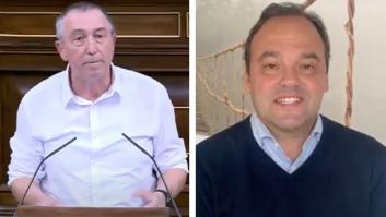 José Carlos Díez opina sobre Garzón comiendo jamón y Baldoví responde: "¿Cómo puedes hacer ese comentario?"