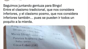 Indignación total en Twitter por el mensaje que le dejó un cliente a un repartidor de comida