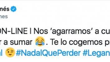 "Sinceramente, estoy sin palabras": el Leganés emula a Rafa Nadal en su nuevo cartel y se lleva todos los elogios