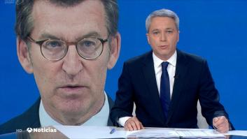 Dice Vicente Vallés que es la primera vez que Feijóo hace algo así en rueda de prensa