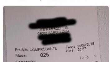 El 'sablazo' a unos clientes en un bar de Barcelona deja boquiabiertas a miles de personas en Twitter