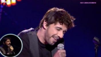 La emocionada reacción de Antonio Orozco ante su propia imitación