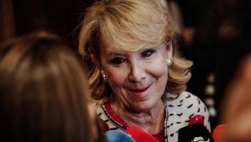 Esperanza Aguirre admite que habló con Villarejo pero niega que le pidiera nada: "No sabía quién era"