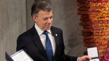 Santos recoge el Nobel de la Paz: "Hay en el mundo una guerra menos y es la de Colombia"