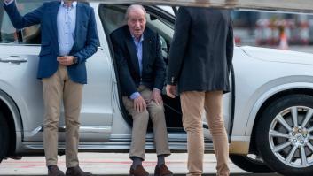 Juan Carlos I ya está en España