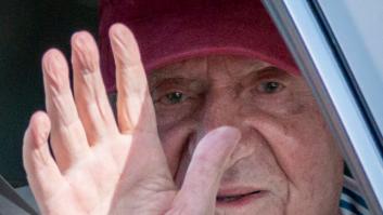 Lo único que ha dicho Juan Carlos I a la prensa tras su primer acto público: eso sí, lo repite