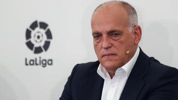 Javier Tebas, presidente de LaLiga, tras renovar Mbappé con el PSG: "Es un INSULTO al fútbol"