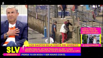 La implacable frase de Jorge Javier Vázquez sobre la visita del emérito que aún resuena en 'Sálvame'