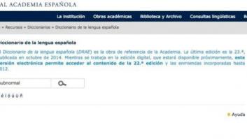 Más de 18.000 personas piden a la RAE que cambie la acepción de 'subnormal'