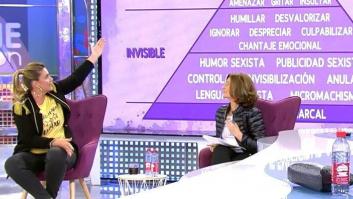 Carlota Corredera estalla al oír esta frase sobre violencia machista: "Poco ayudamos, Montero"