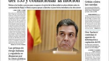 Estas son las portadas del miércoles 30 de mayo