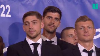 "Totalmente fuera de lugar": Críticas a Almeida por lo que ha hecho durante la recepción al Real Madrid