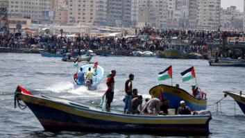 Gaza desafía a Israel con el disparo de cohetes y el intento de romper el bloqueo