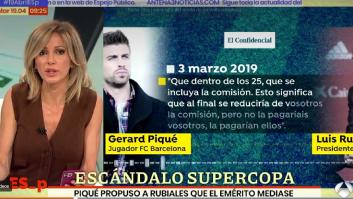 Susanna Griso, al ser preguntada por el WhatsApp que le mandó Juan Carlos I: "La lié un poco"