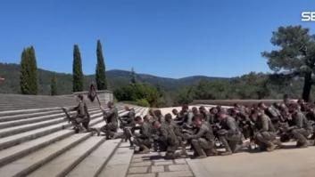 Defensa cesa al capitán jefe de la unidad que recibió una bendición en el Valle de los Caídos