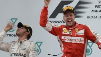 Ferrari vuelve a ganar gracias a Vettel y Alonso abandona en Malasia