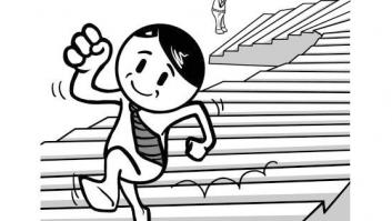 Peldaño arriba - Peldaño abajo